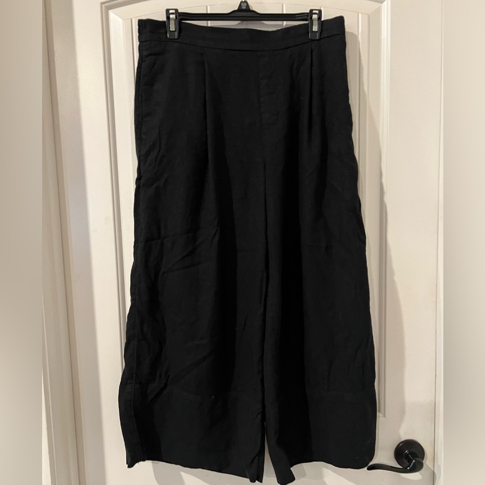 Banana Republic Black Wide Leg Pants